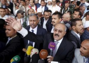 صالح يرحب بخطة الأمم المتحدة للسلام في اليمن