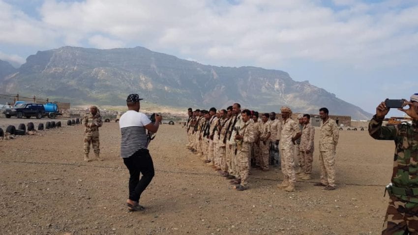 سقطري :كتيبة في اللواء مشاه بحري تنضم للمجلس الانتقالي