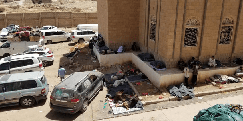 جماعة الحوثي تحتجز المسافرين في محجر غير صحي