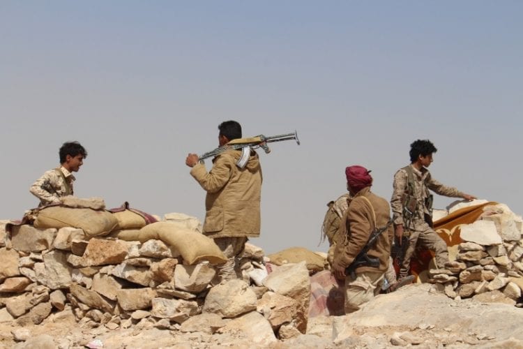 الجوف ..القوات الحكومية تستعيد مناطق من سيطرة مسلحي جماعة الحوثي