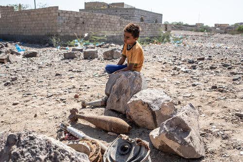  مقتل وجرح 900 مدني خلال 2020 في اليمن 