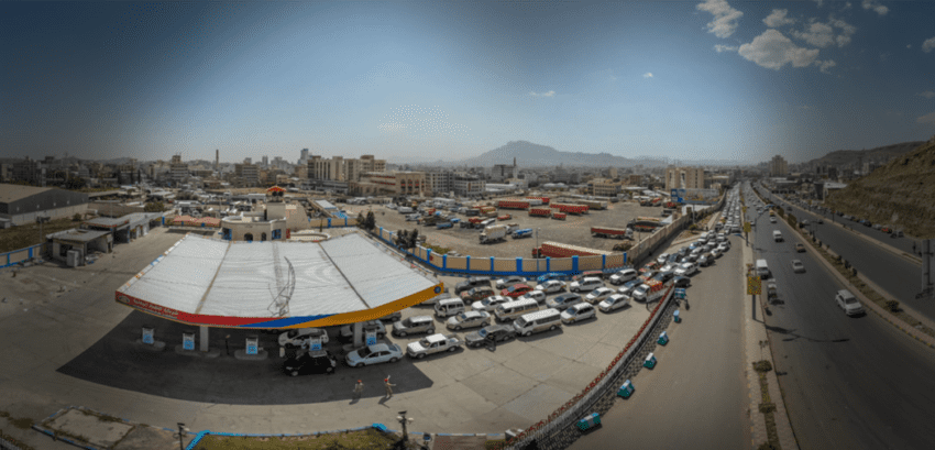 أزمة مشتقات نفطية في مدينة صنعاء