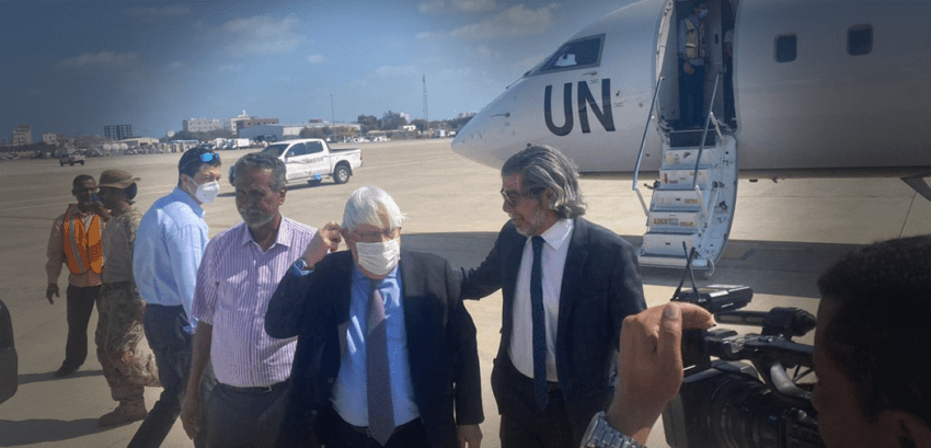 غريفيث يختتم جولة المباحثات في عمَّان بشأن حل أزمة اليمن
