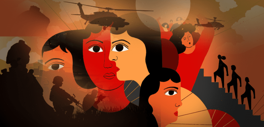 نساء في مواجهة الحرب