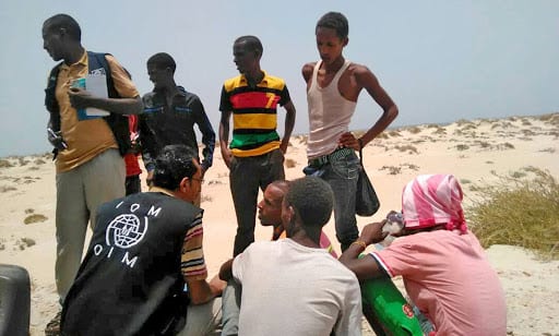 الهجرة الدولية تكشف عن وصول آلاف المهاجرين إلى اليمن