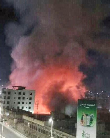 بعد مهلة الساعات الست.. التحالف يقصف صنعاء