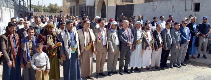 مالكو محطات الوقود يحتجون في صنعاء