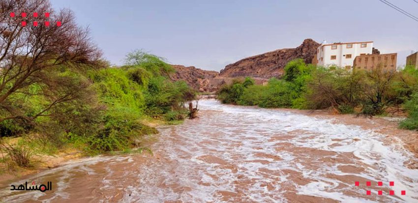 أمطار غزيرة على عدة محافظات يمنية