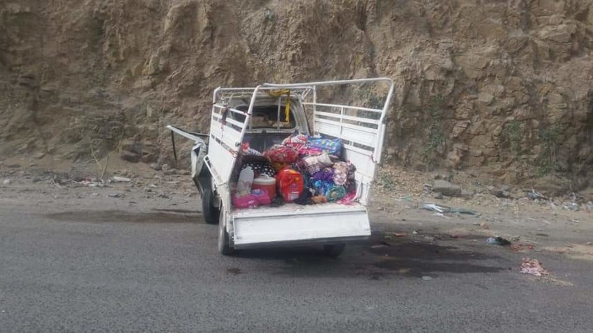 16 قتيلا ومصابًا نتيجة حادث مروري شمال لحج