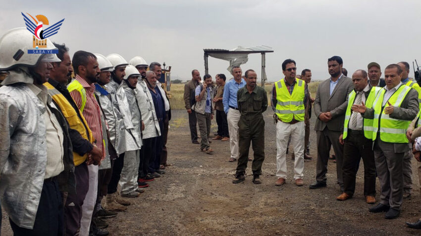 جماعة الحوثي تعلن عن استكمال كافة الترميمات في مطار صنعاء
