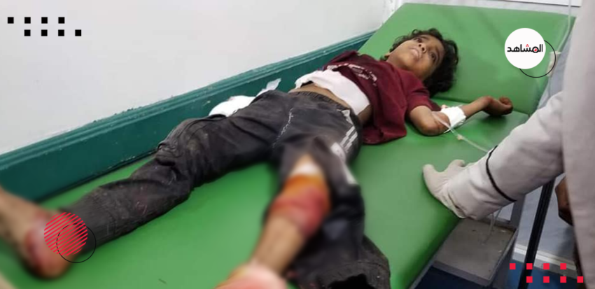 سقوط ضحايا من الأطفال شمال مدينة تعز