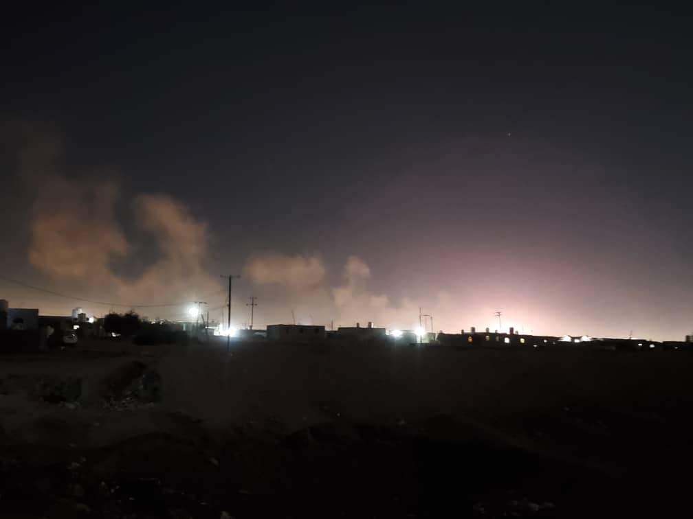 قصف صاروخي حوثي على مدينة مأرب