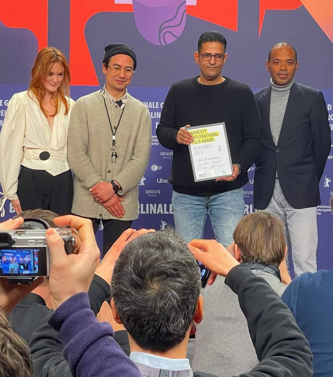 فيلم يمني يفوز بجائزة برلين السينمائية