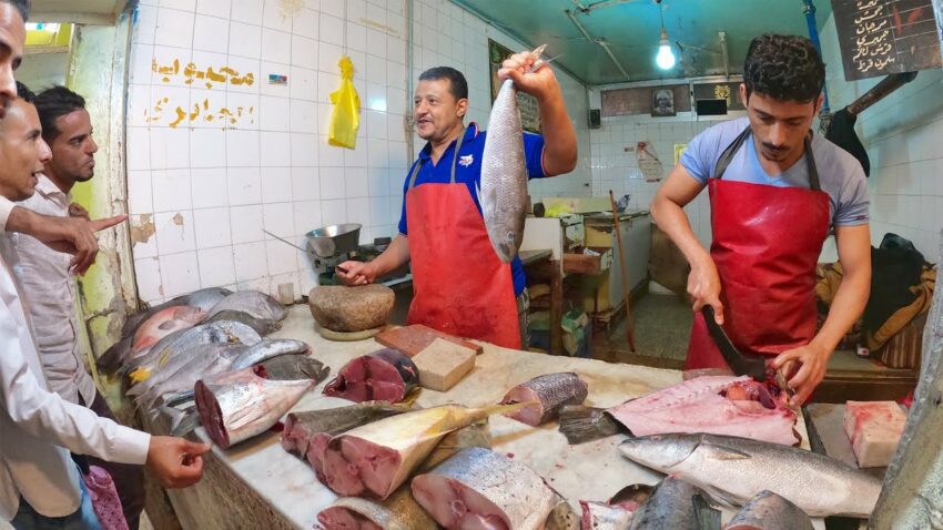 أسواق تعز تشهد ارتفاعًا في أسعار السمك