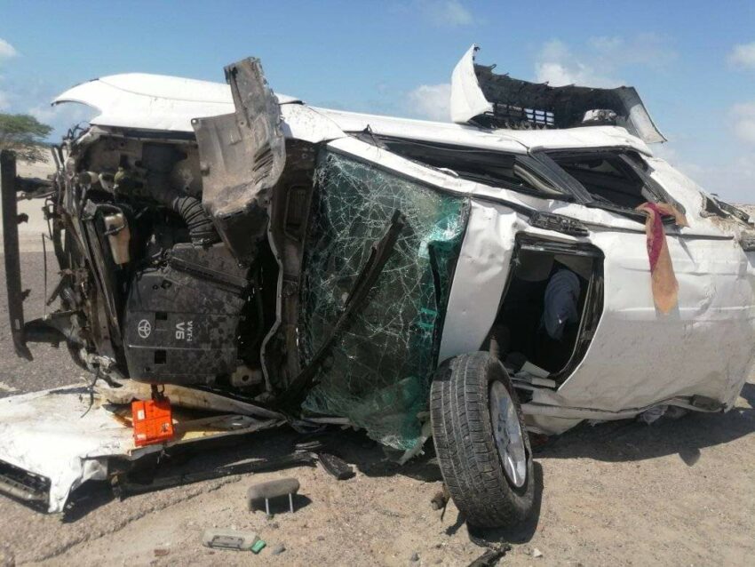 وفيات نتيجة حادث مروري على طريق «عدن - أبين»
