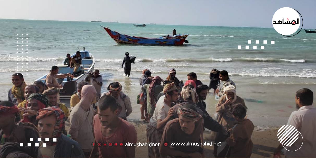 وصول آخر الصيادين اليمنيين المحتجزين بإريتريا