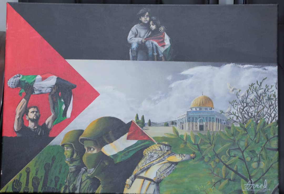 عدن: مسابقة رسم مفتوحة تضامنًا مع فلسطين (صور)